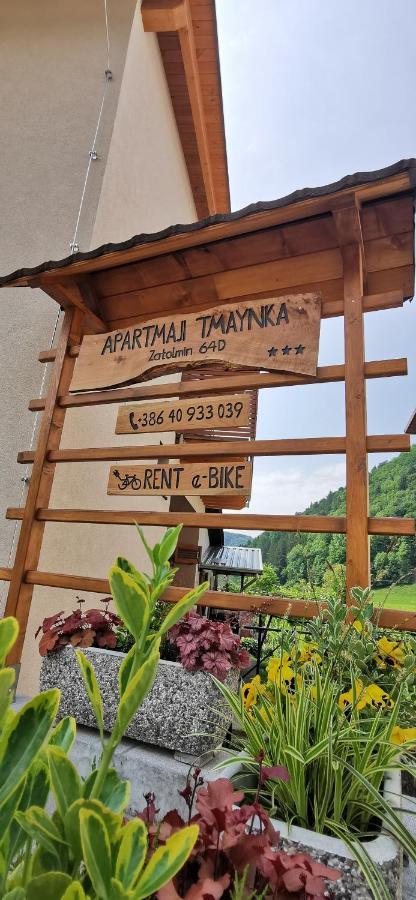 Apartmaji Tmaynka Tolmin Exteriér fotografie