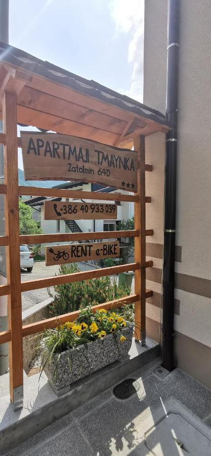 Apartmaji Tmaynka Tolmin Exteriér fotografie
